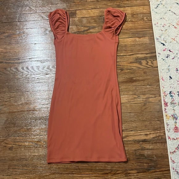 Orange Aritzia Mini Dress - Picture 4 of 4
